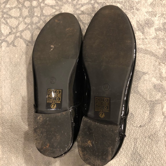 Patent faux leather Oxford shoes - 37 - Picture 4 of 4